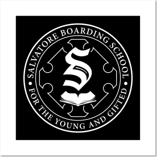 Salvatore Boarding School Crest Posters and Art